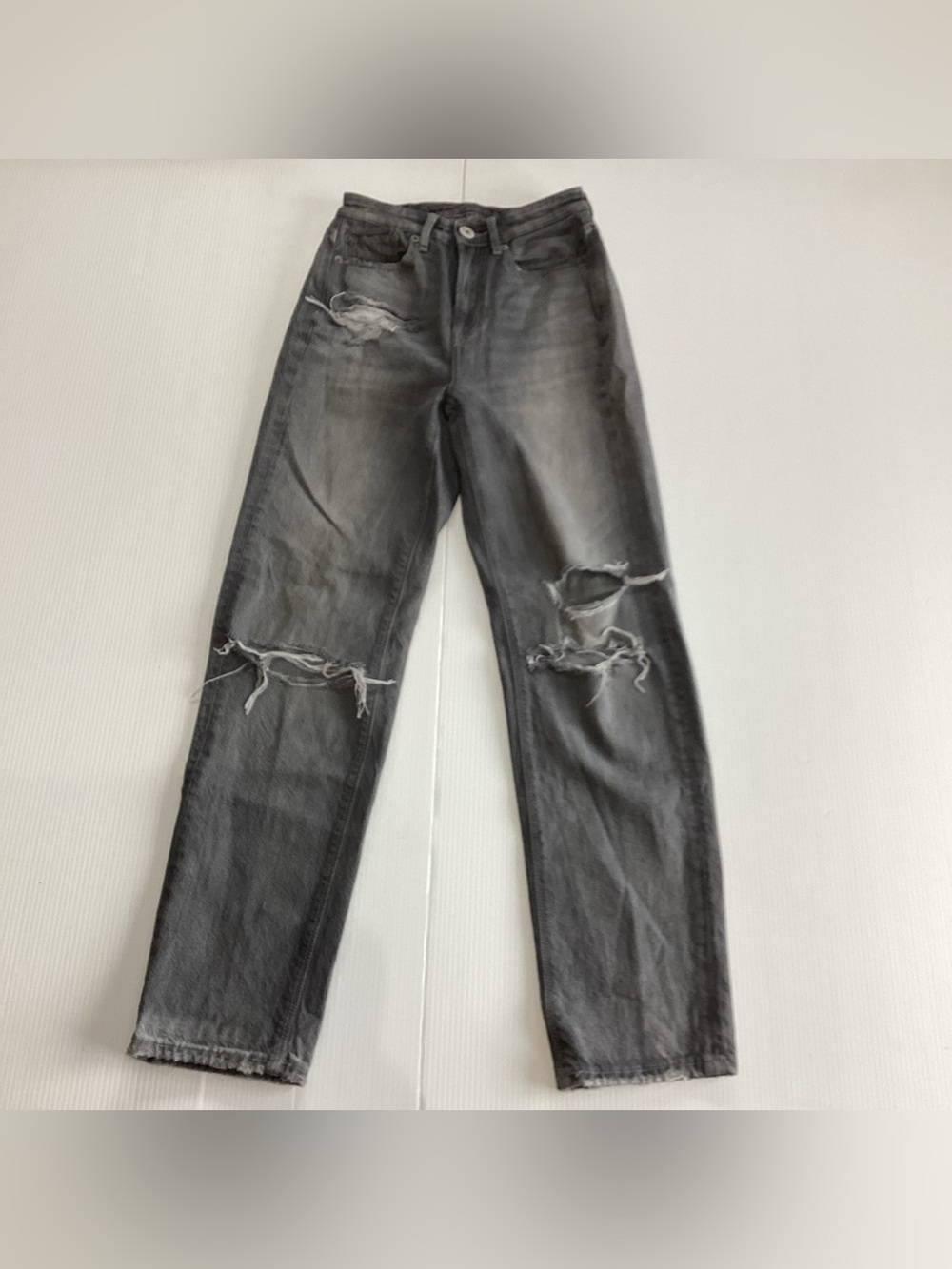 American Eagle Jeans Womens 000 Regular 90's Boyfriend Distressed Big Best Rise